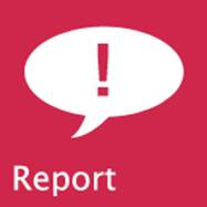 Safeguarding reporting logo